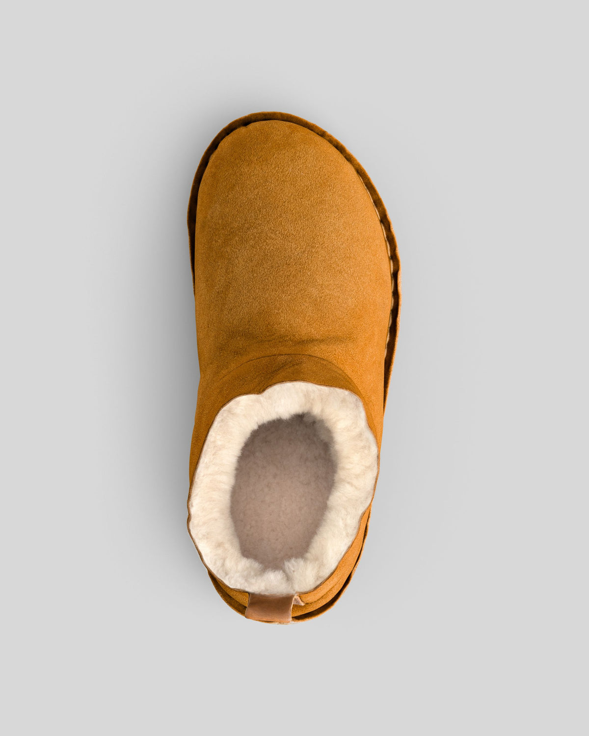 TE KUITI Shearling Chestnut Brown