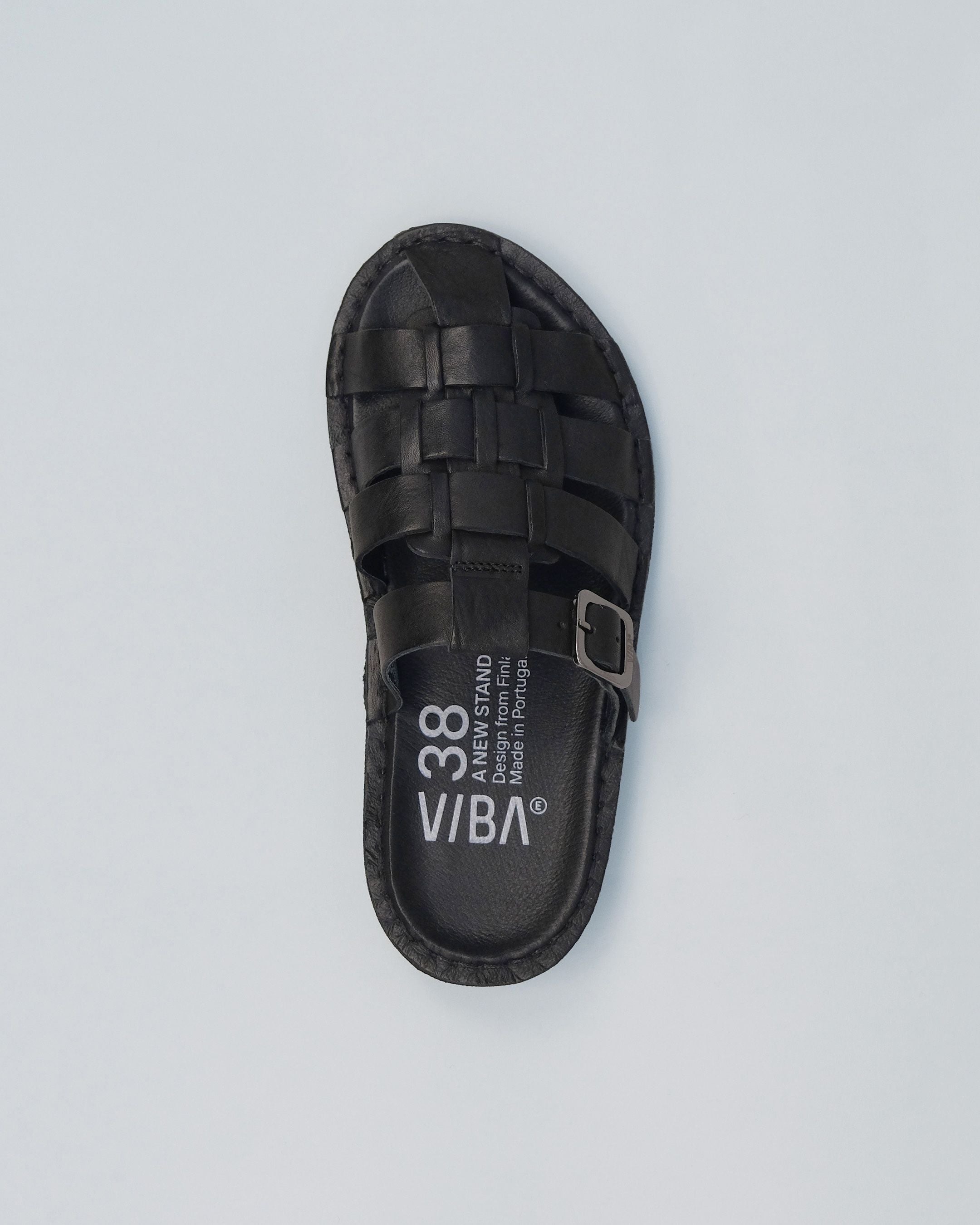 AMALFI Leather Preto Black