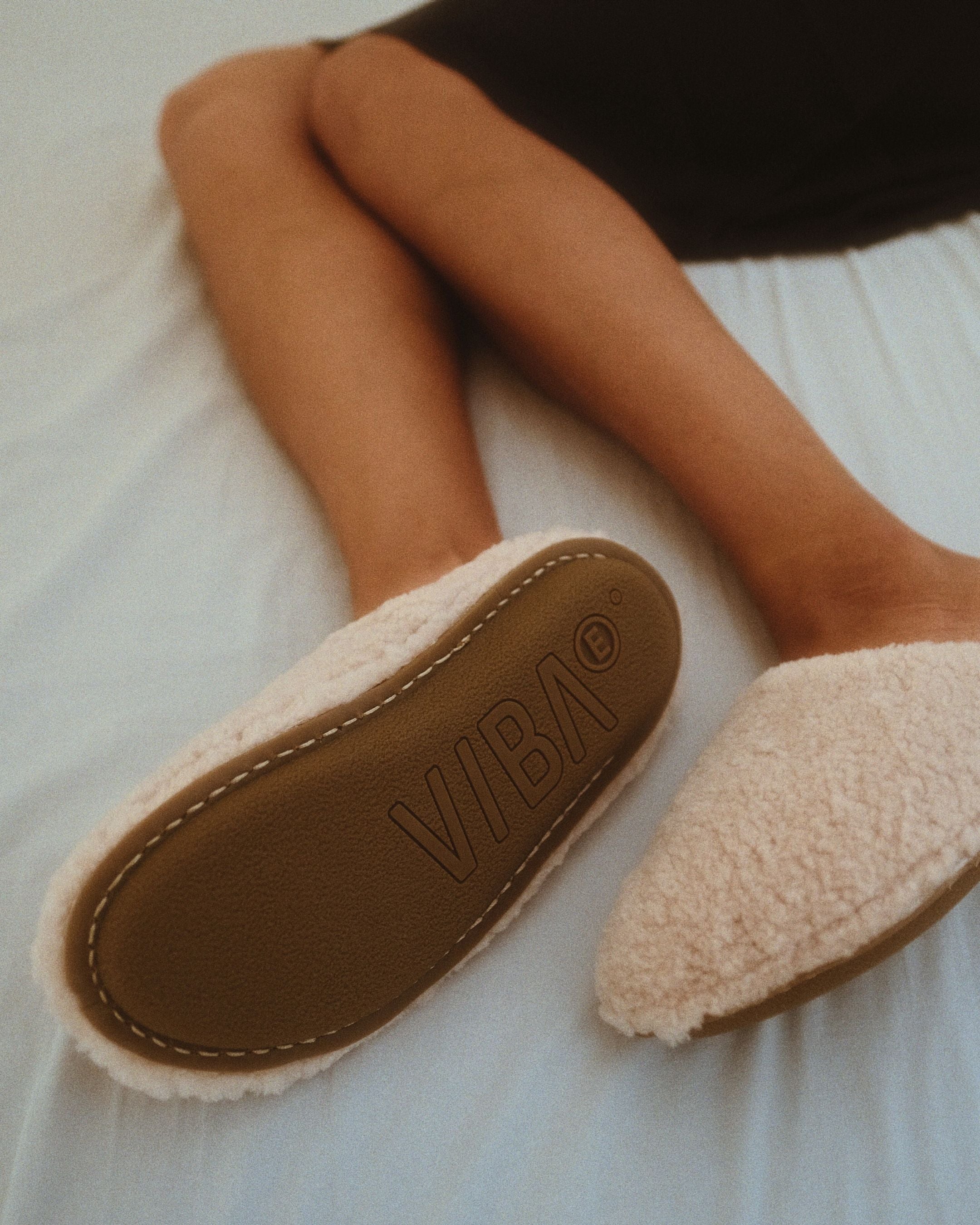 ROMA Shearling Natural White