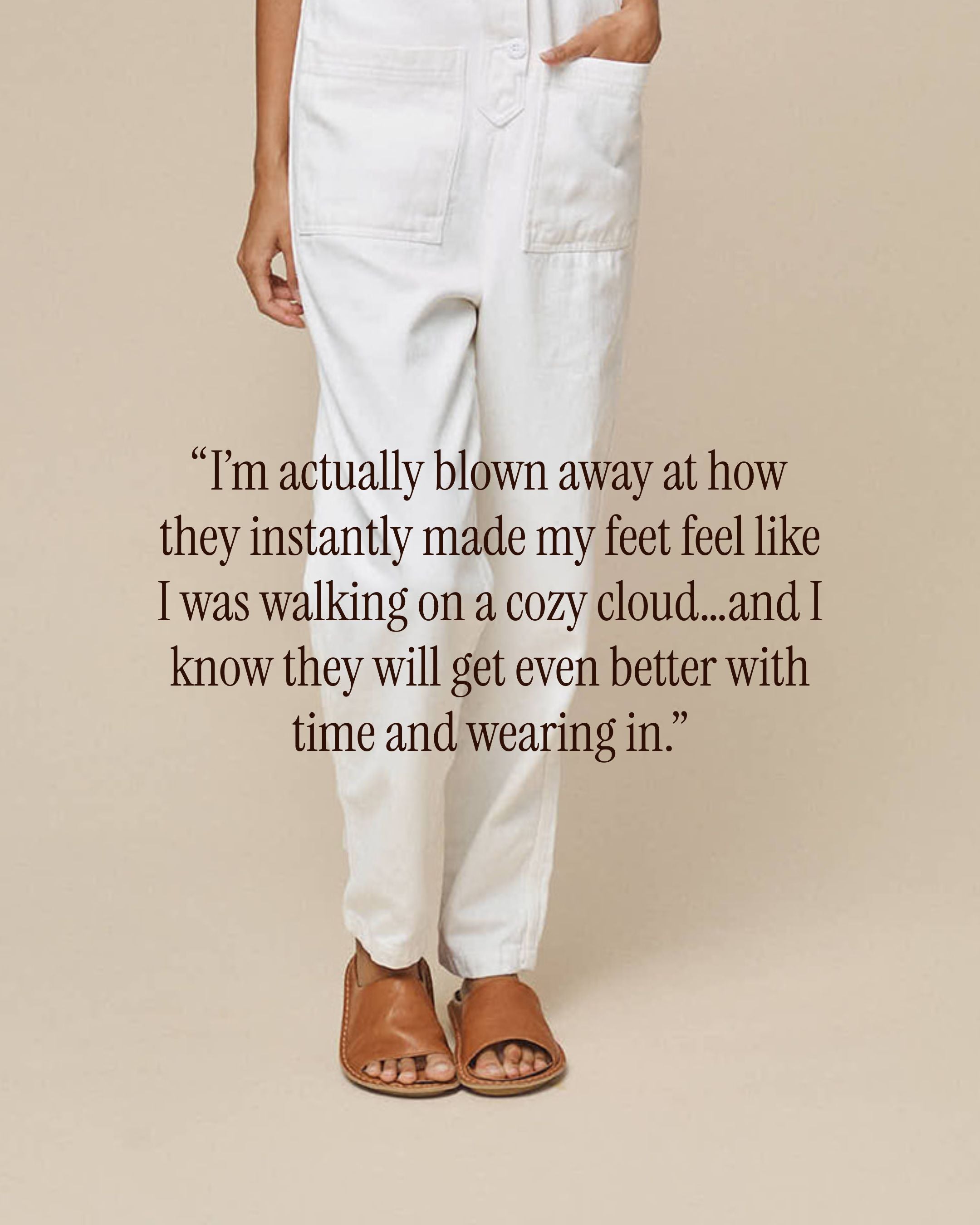 SAINT TROPEZ Leather Cognac Brown