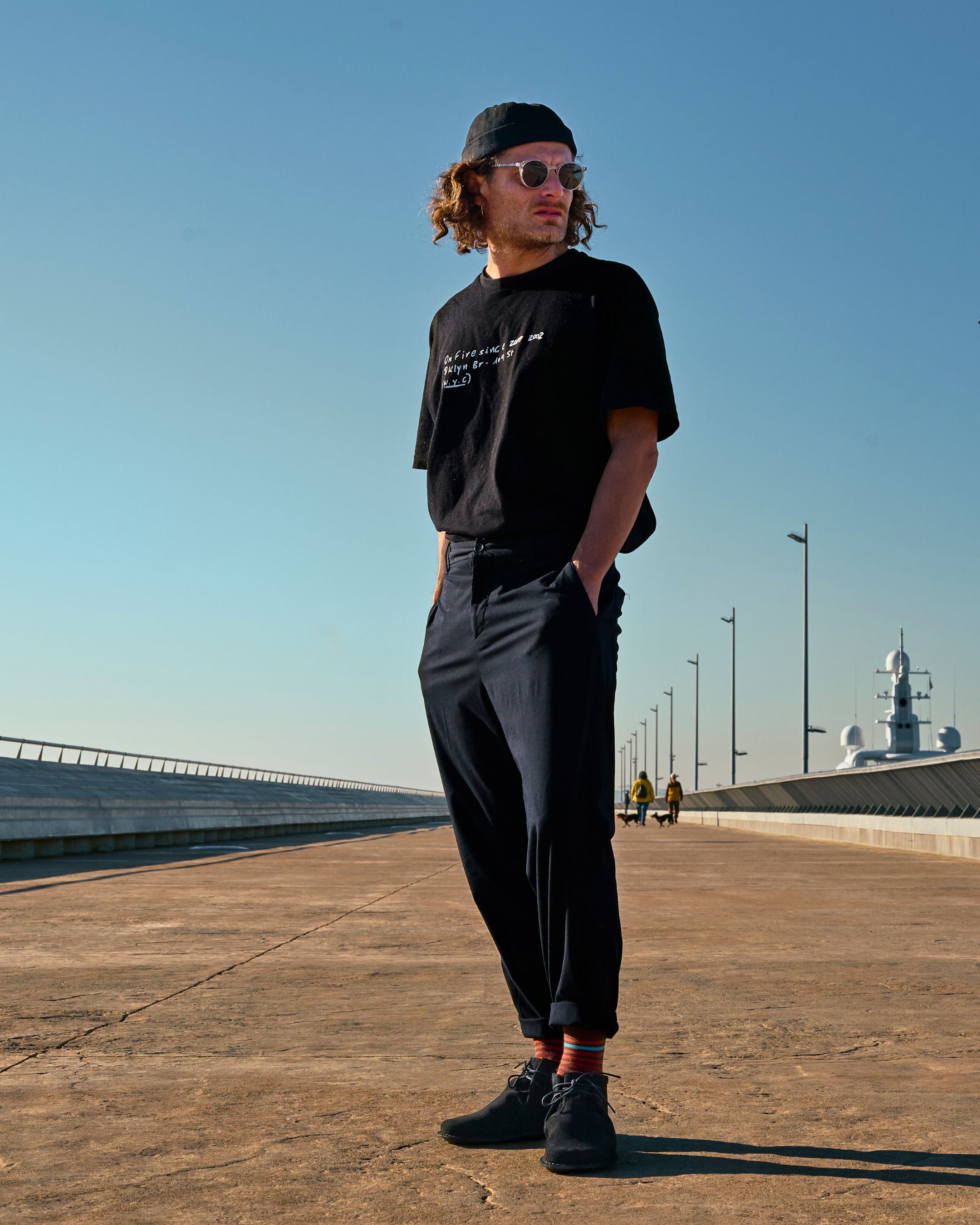 JTREE Suede Constellation Black