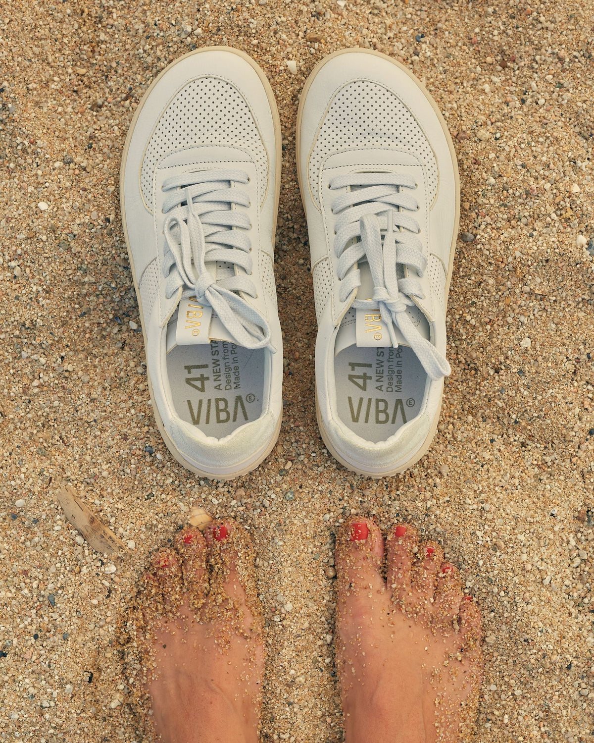 LONDON Bio Leather White/Chalk