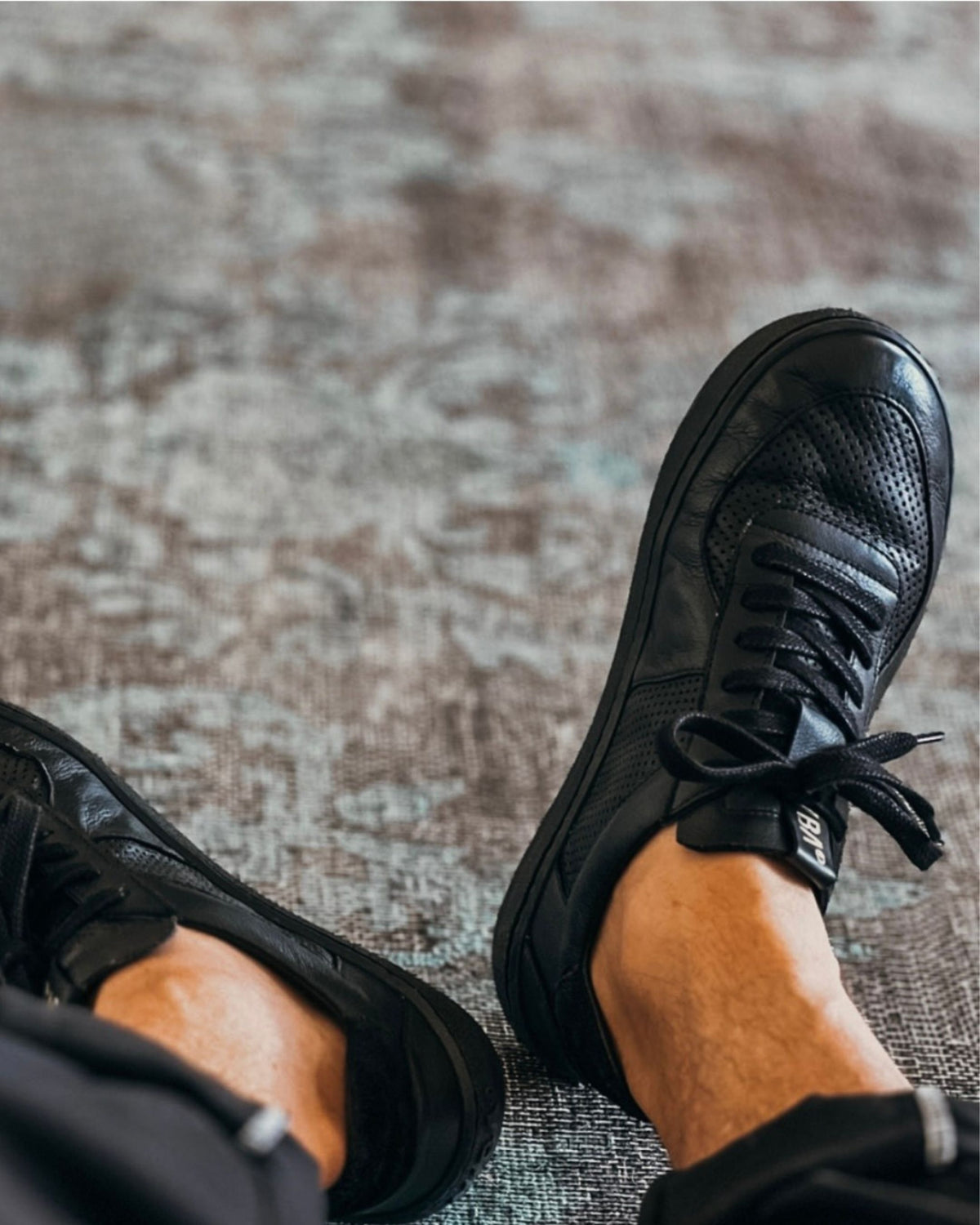 LONDON Bio Leather Black/Black