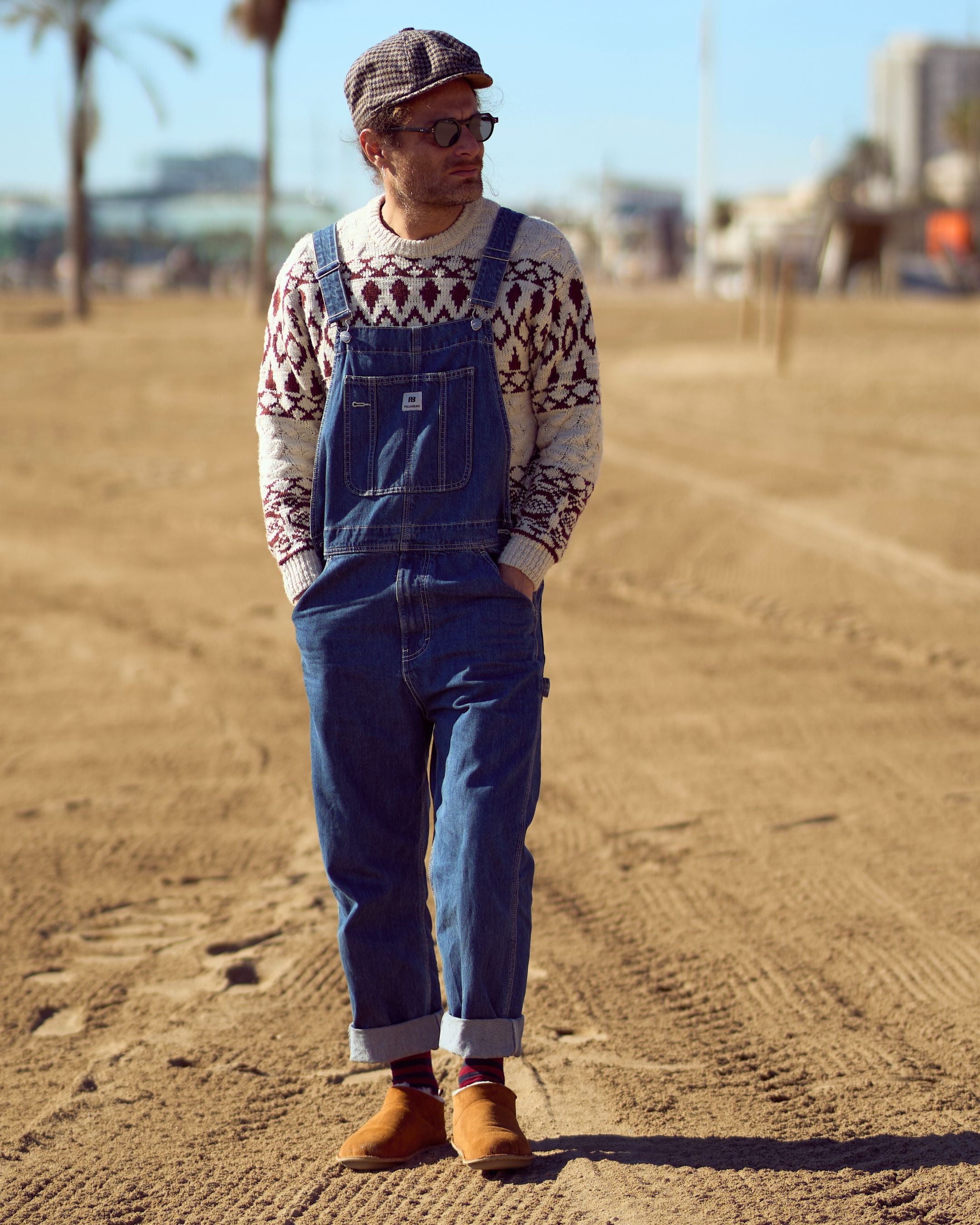 TE KUITI Shearling Chestnut Brown