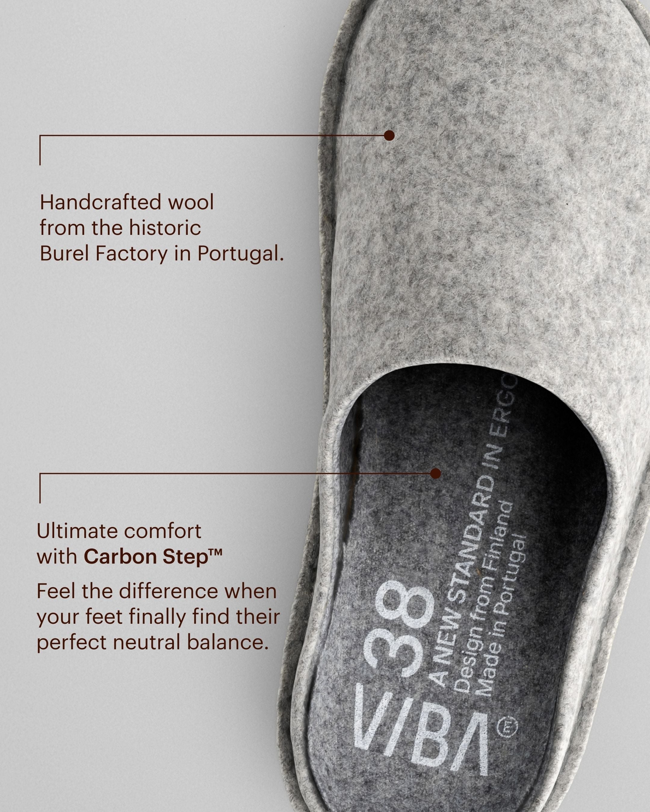 ROMA Wool Heathered Grey