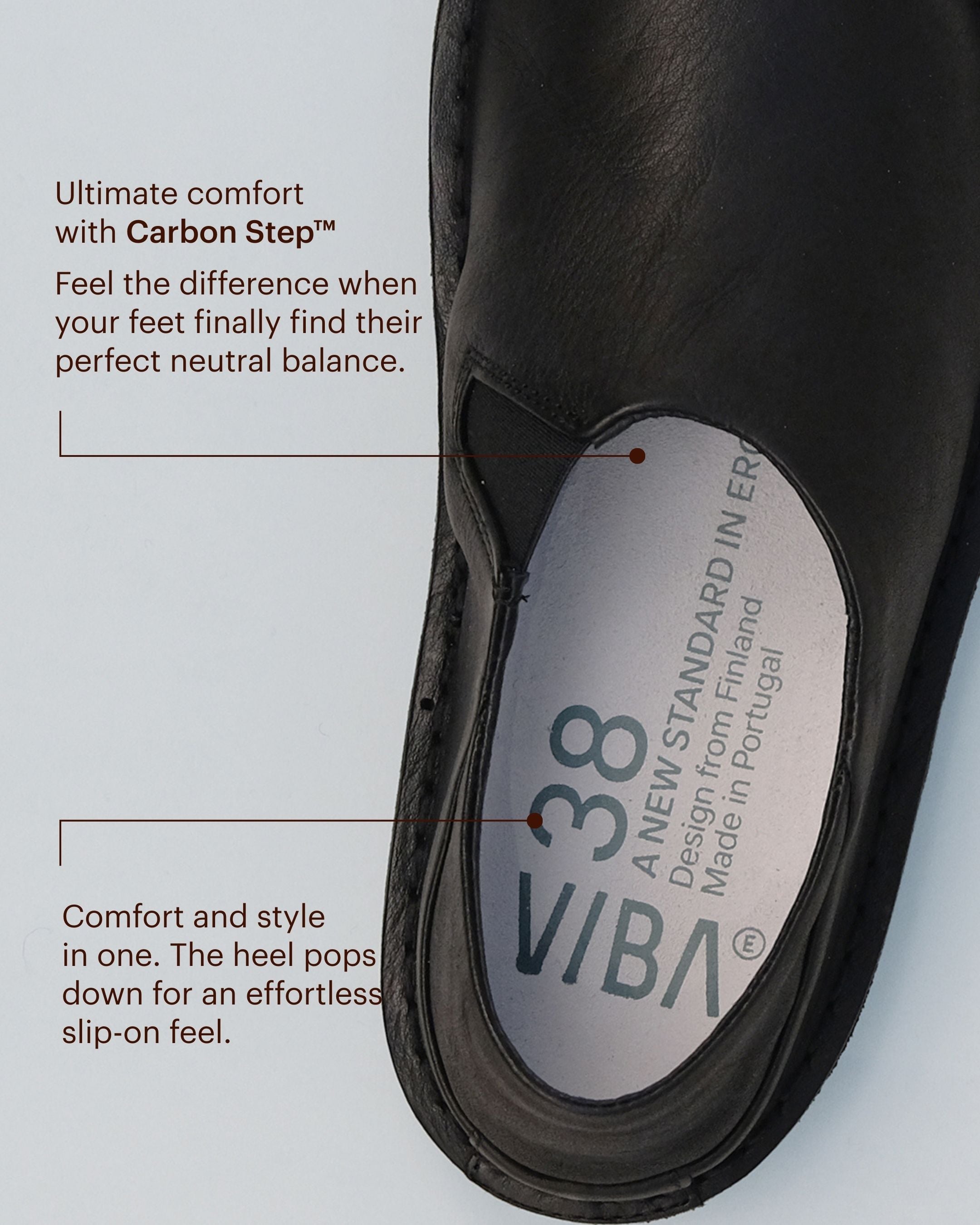 ZUMA Leather Preto Black