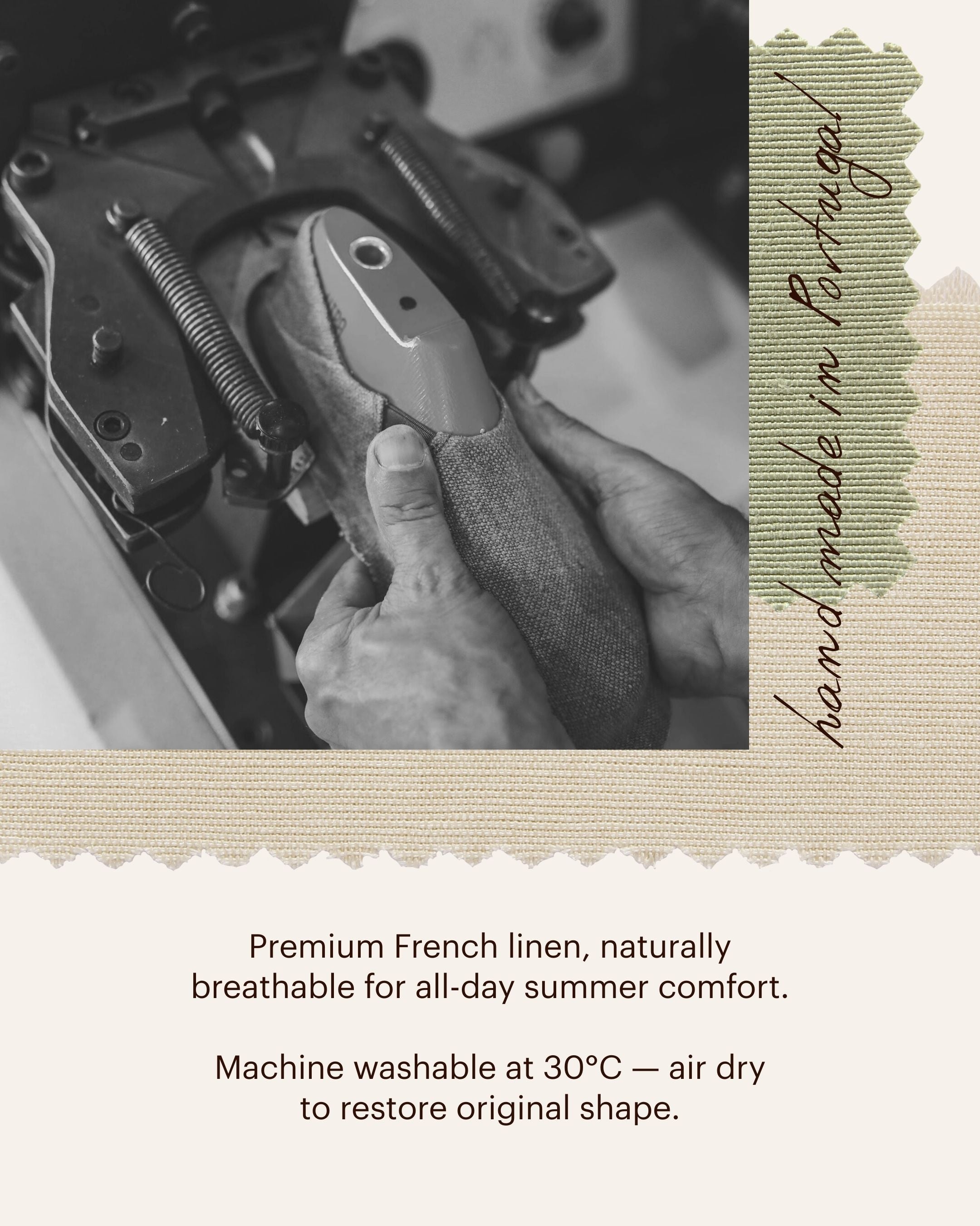 ZUMA Linen Beachpebble Grey