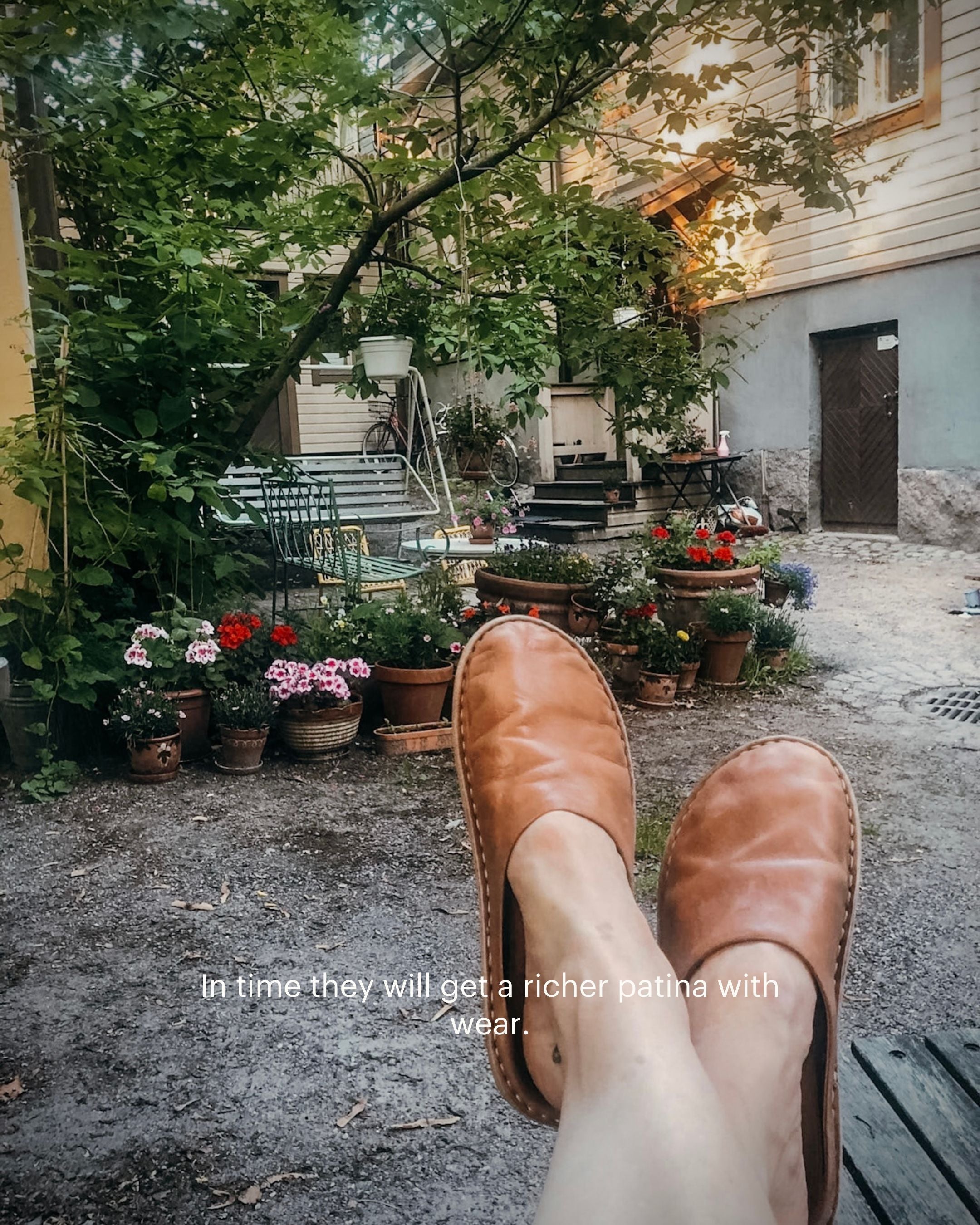 ROMA Leather Fawn Tan