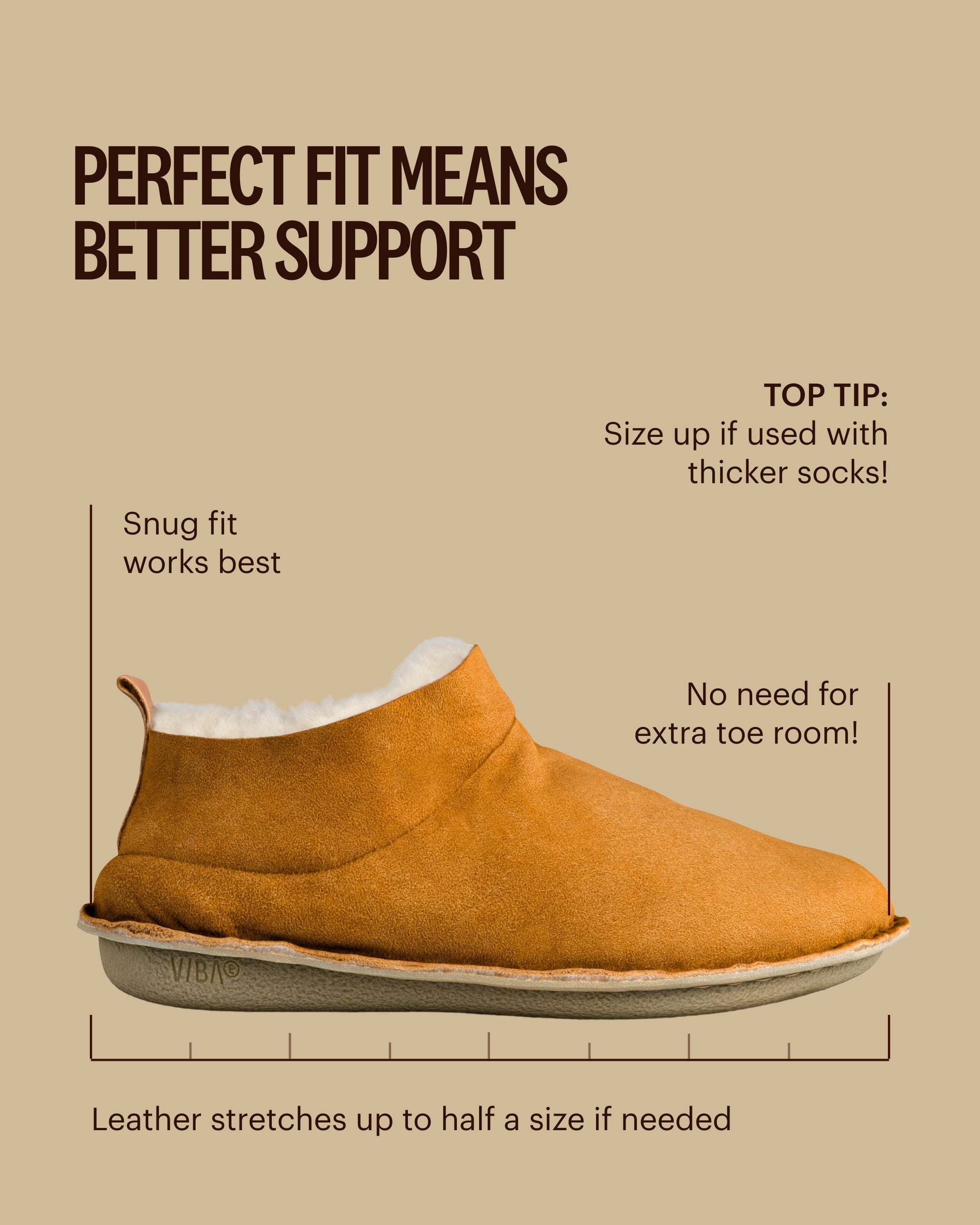 TE KUITI Shearling Chestnut Brown