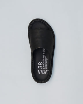 SAINT TROPEZ Leather Preto Black