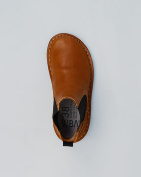 HELSINKI Leather Cognac Brown