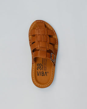 AMALFI Leather Cognac Brown