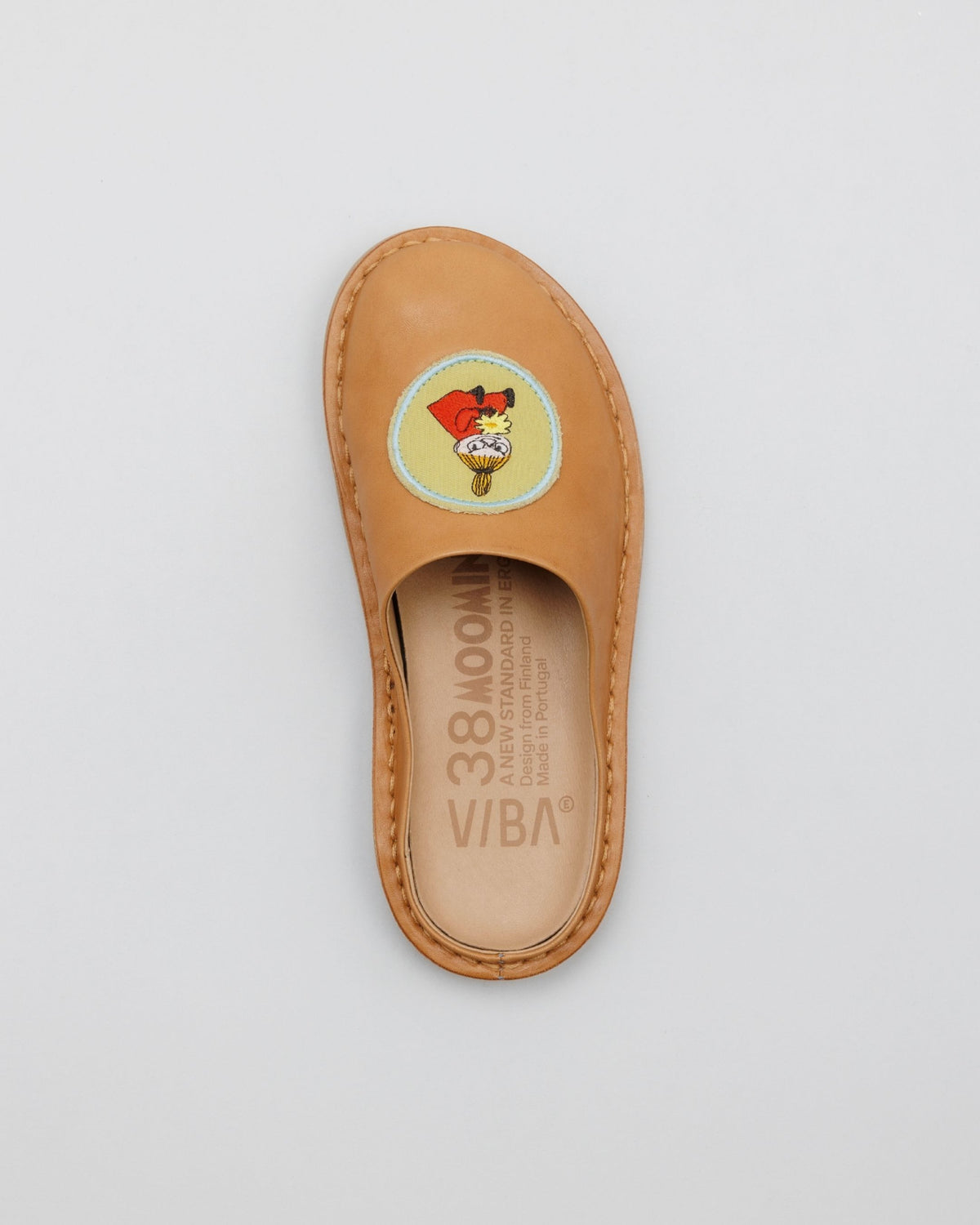 MOOMIN x VIBAe ROMA Leather Fawn Tan