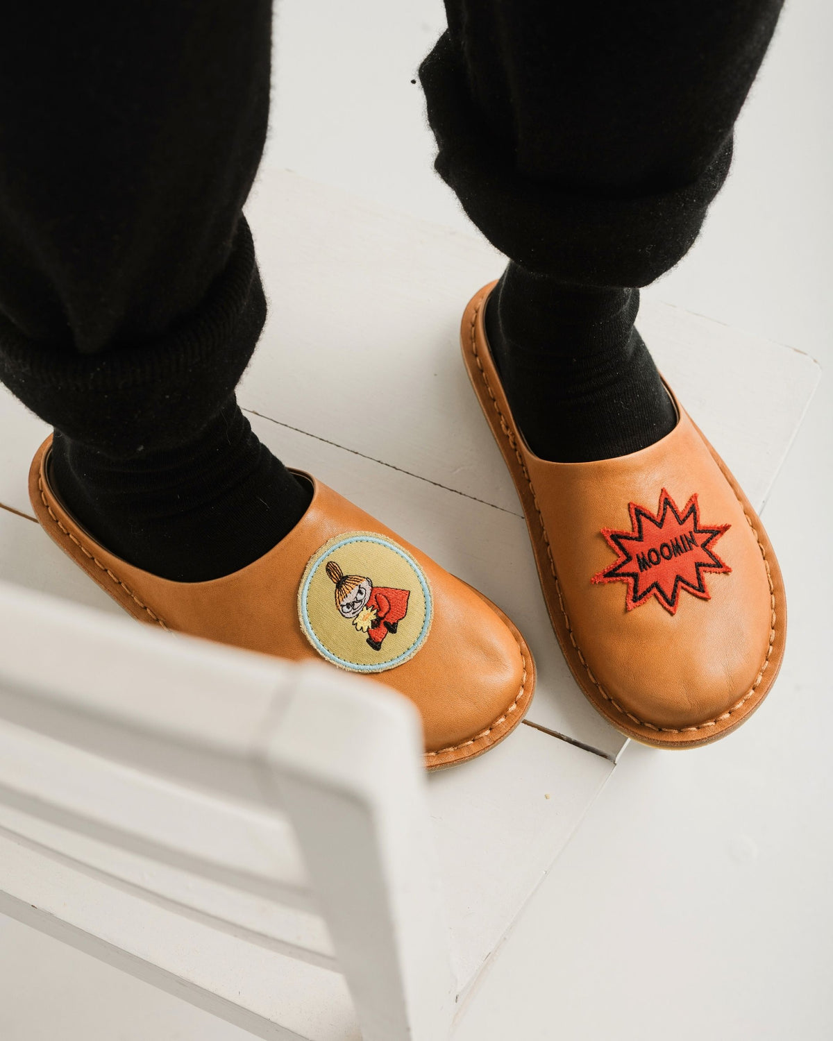 MOOMIN x VIBAe ROMA Leather Fawn Tan
