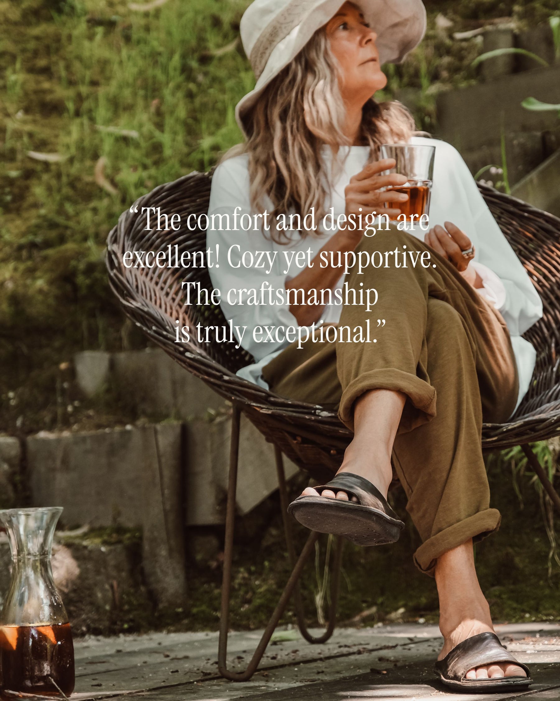 SAINT TROPEZ Leather Cocoa Brown