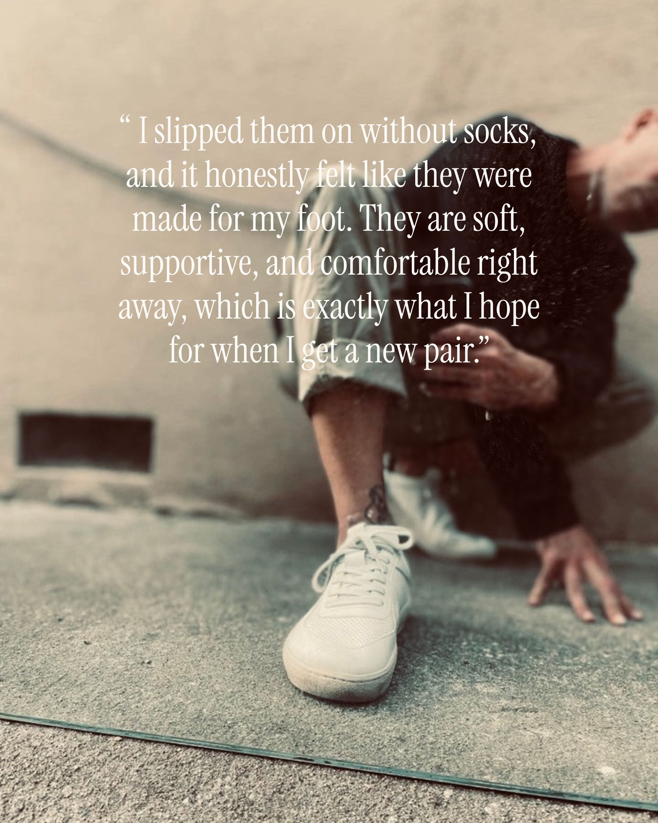 LONDON Bio Leather White/Chalk