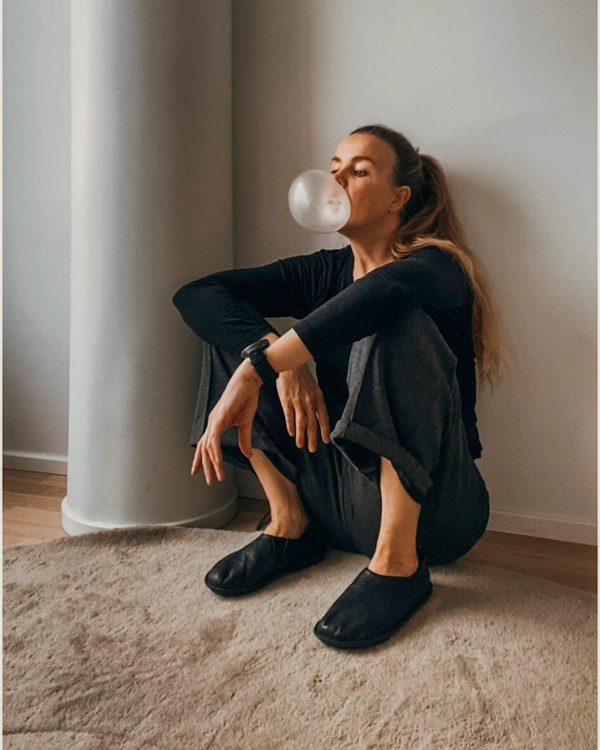 ZUMA Leather Preto Black