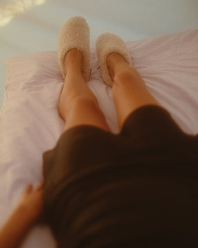 ROMA Shearling Natural White