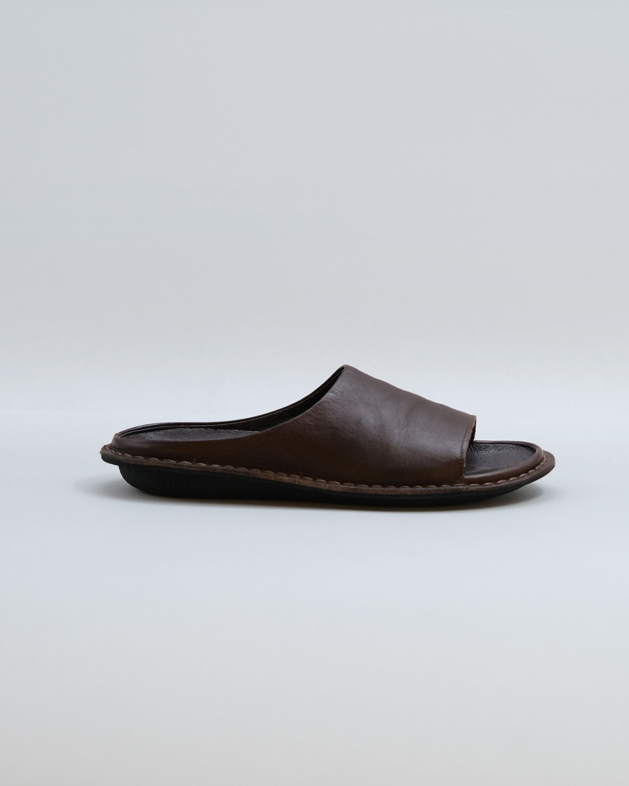 SAINT TROPEZ Leather Cocoa Brown