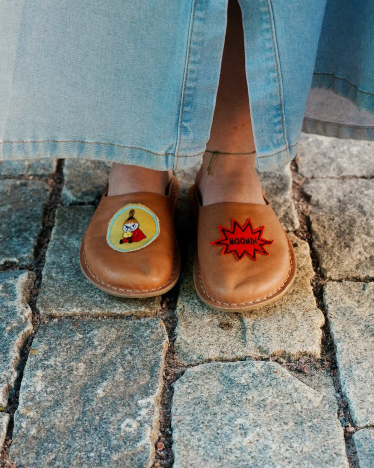 MOOMIN x VIBAe ROMA Leather Fawn Tan