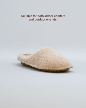 ROMA Shearling Natural White