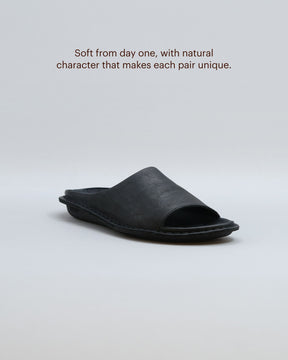 SAINT TROPEZ Leather Preto Black