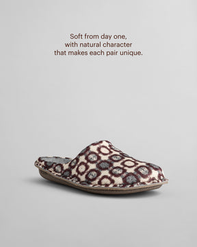 ROMA Wool Burel 1974 Burgundy