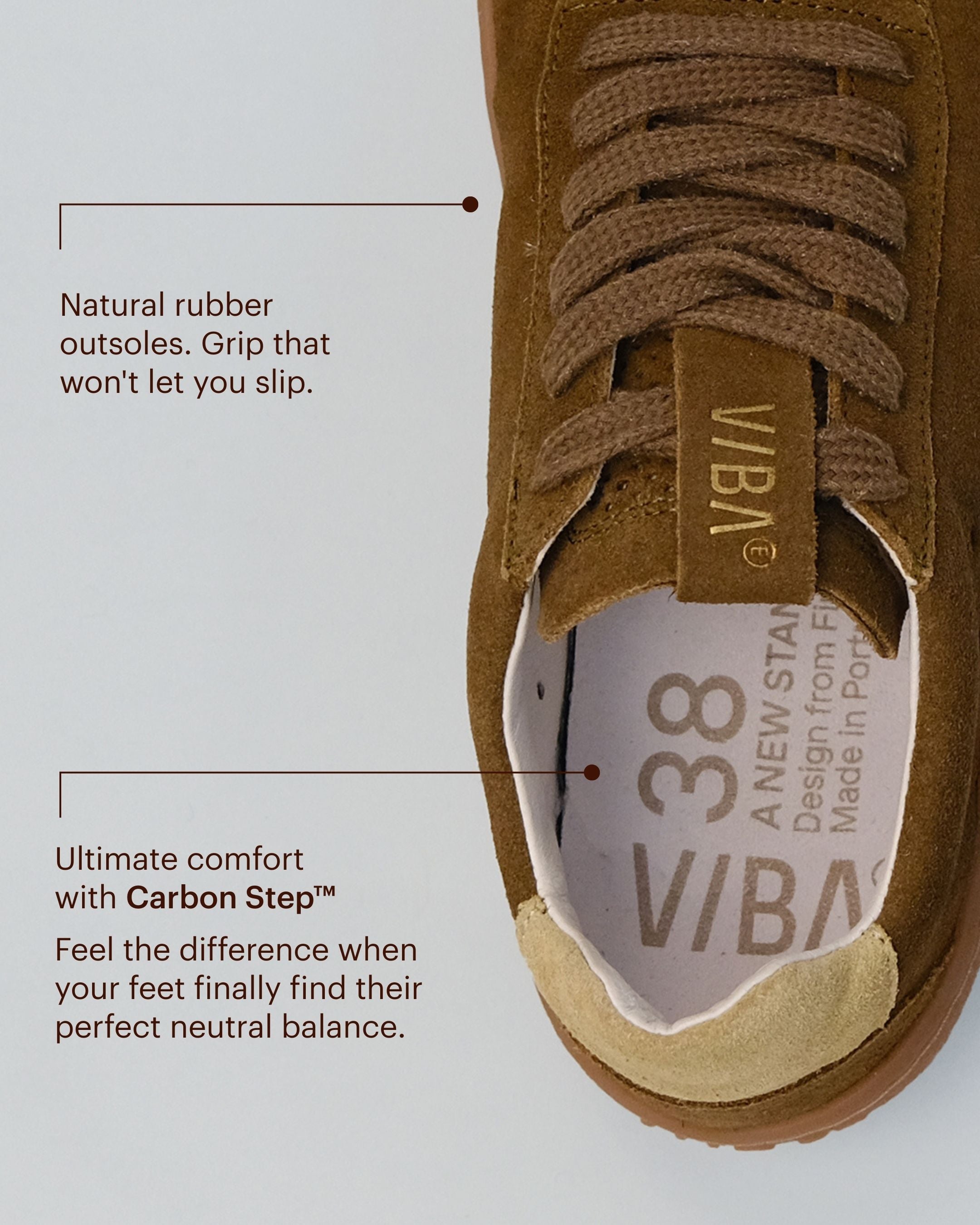 SYDNEY Bio Suede Forest/Gum