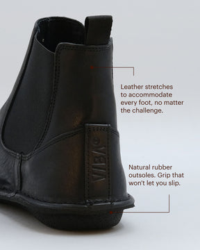 HELSINKI Leather Preto Black