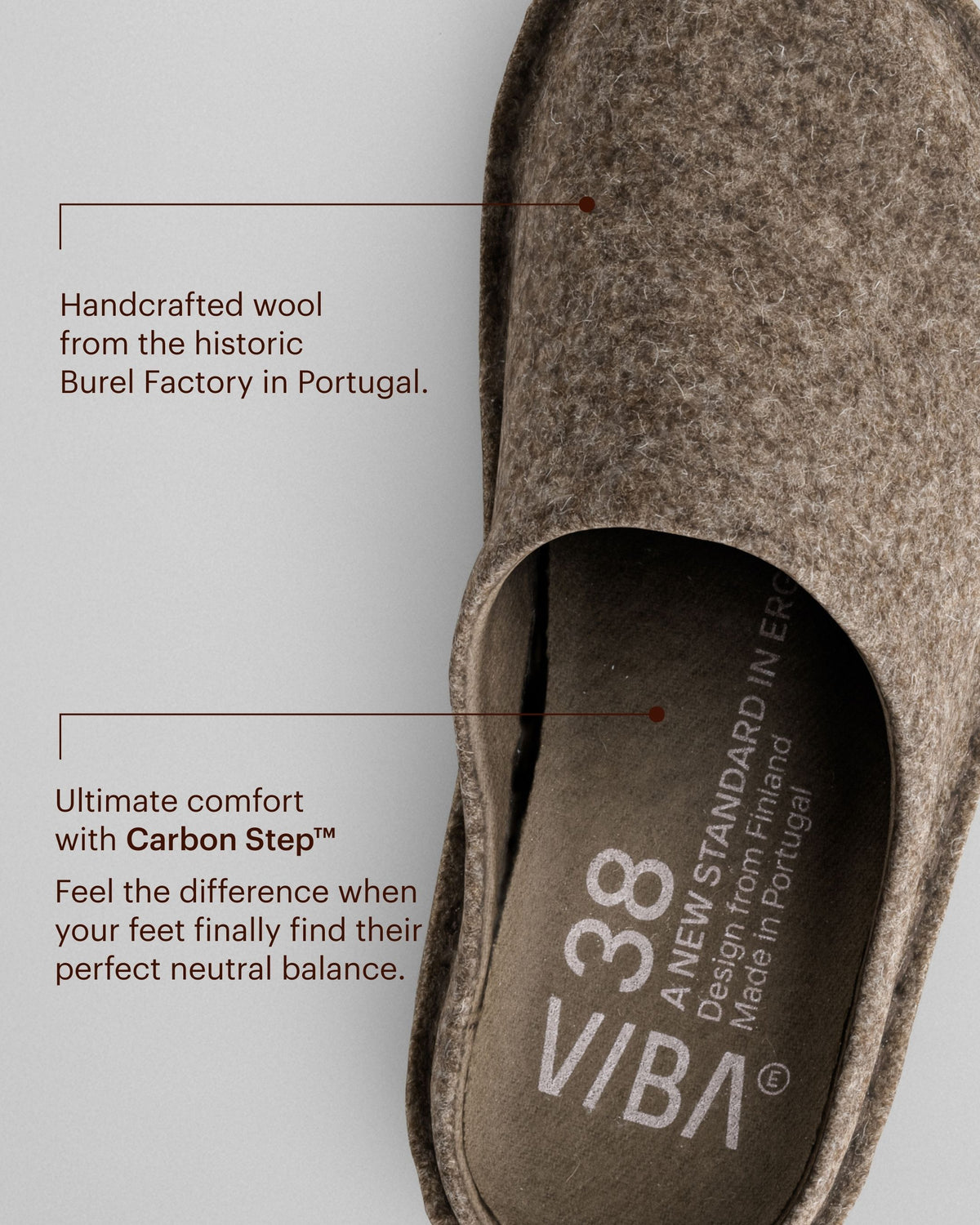 ROMA Wool Chestnut Brown – VIBAe