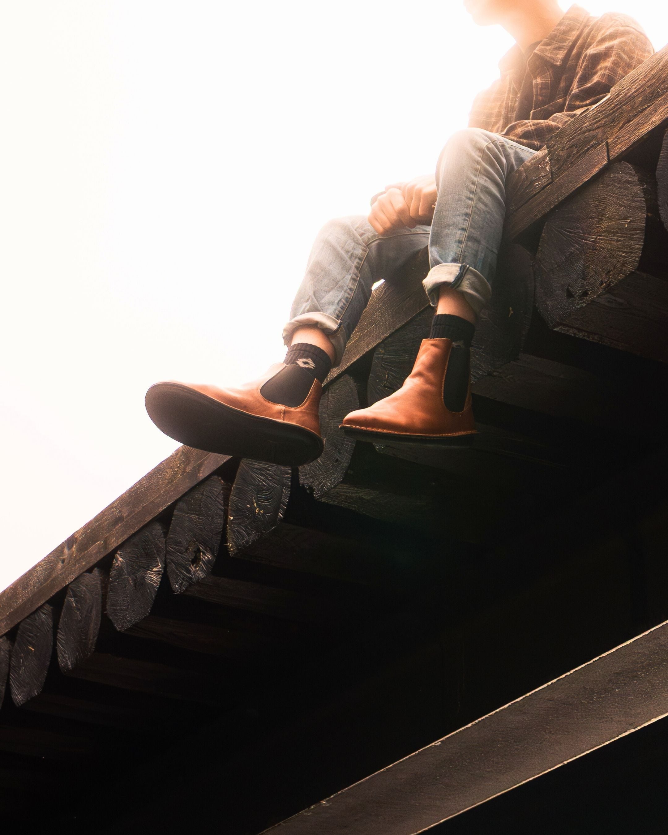 HELSINKI Leather Cognac Brown