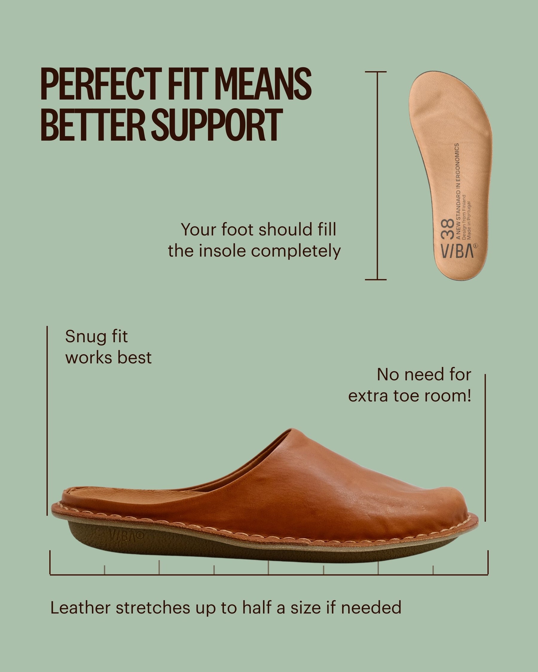 ROMA Leather Cognac Brown