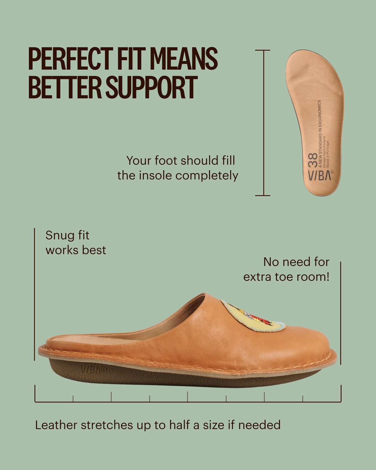 MOOMIN x VIBAe ROMA Leather Fawn Tan