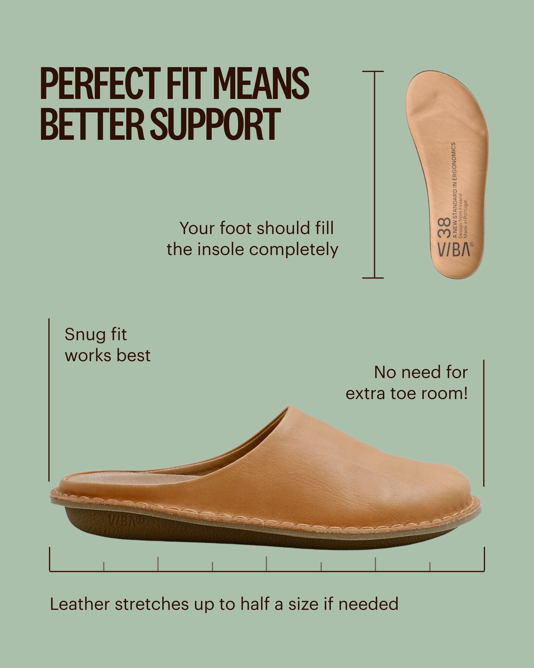 ROMA Leather Fawn Tan