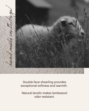 TE KUITI Shearling Chestnut Brown