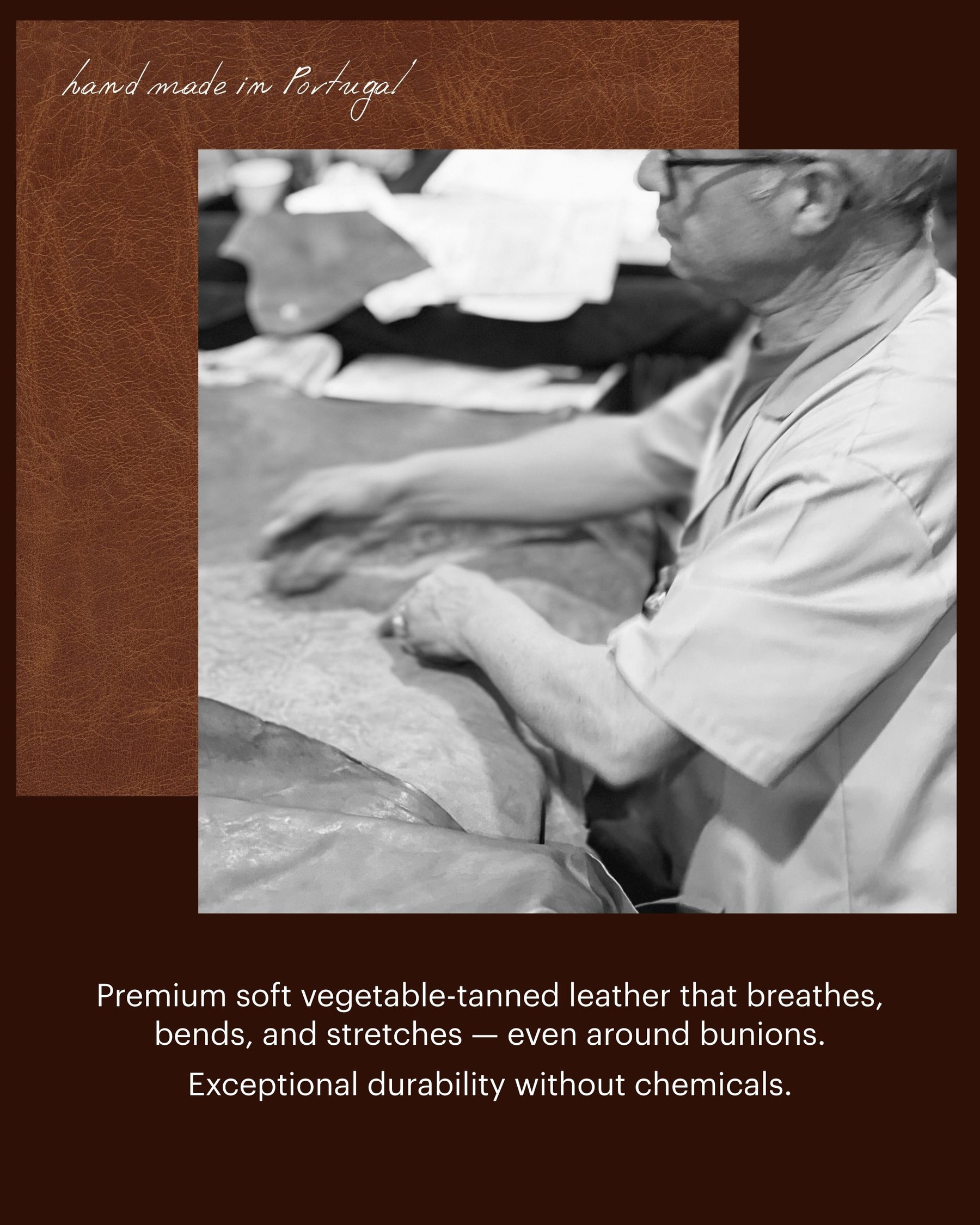 ROMA Leather Cognac Brown