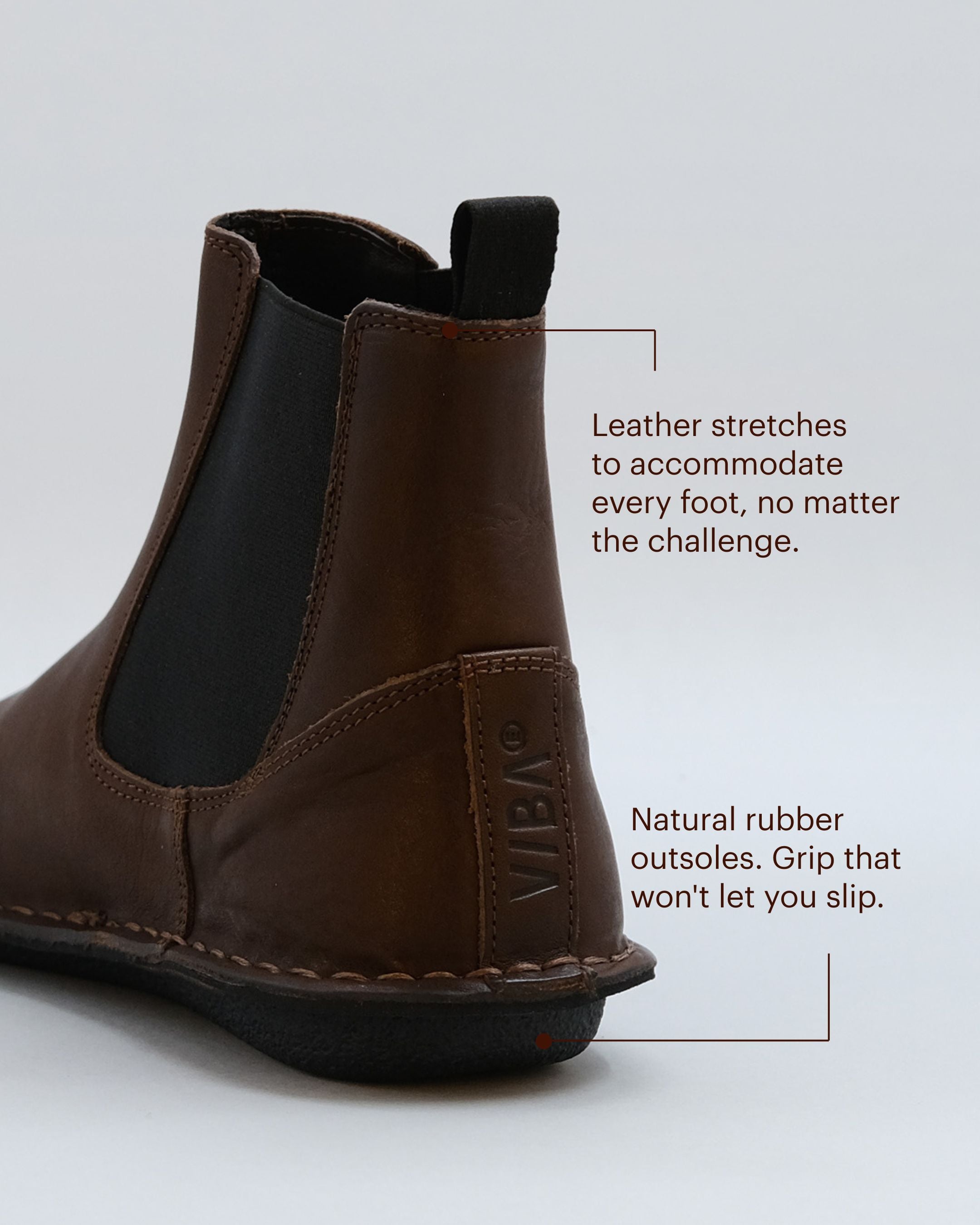 HELSINKI Leather Cocoa Brown