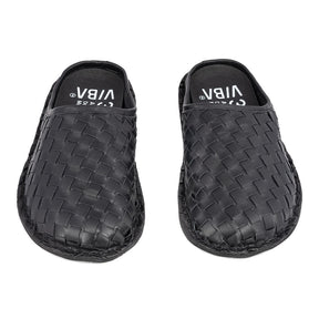 ROMA Woven Leather Preto Black