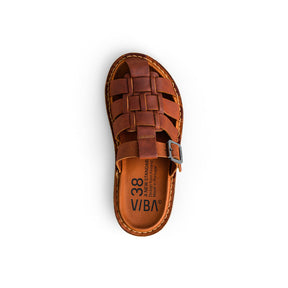 AMALFI Leather Cognac Brown