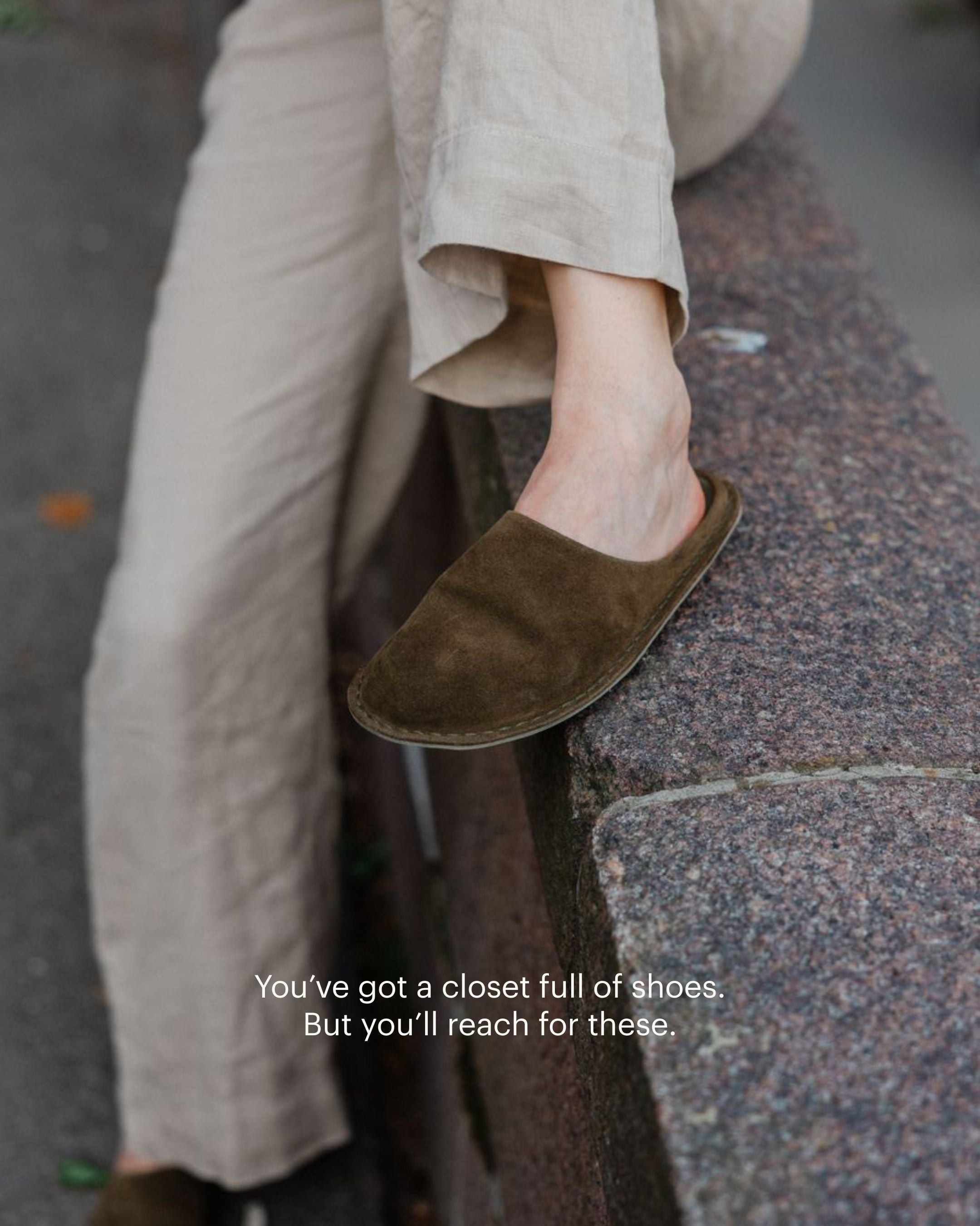 ROMA Suede Bosco Khaki