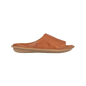 SAINT TROPEZ Leather Cognac Brown